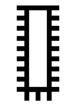 Plik warsztatowy PFERD DIN 7261 długość 250 mm przekrój 25 x 6 mm ( 4000840363 )