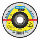 Disco de láminas KLINGSPOR SMT 628 Supra Ø 125 mm tamaño de grano 40 plano ( 4000842270 )