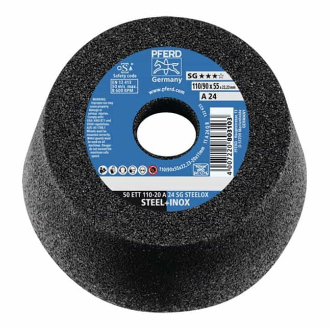 PFERD Schleiftopf ETT SG STEELOX 110/55 mm ( 4000843244 )