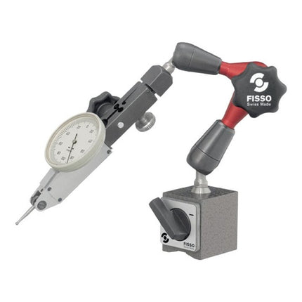 Magnetyczny statyw pomiarowy FISSO STRATO-LINE Promień działania 130 mm Wysokość całkowita 220 mm ( 4000851205 )
