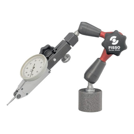 Magnetyczny statyw pomiarowy FISSO STRATO-LINE Promień działania 130 mm Wysokość całkowita 210 mm ( 4000851208 )