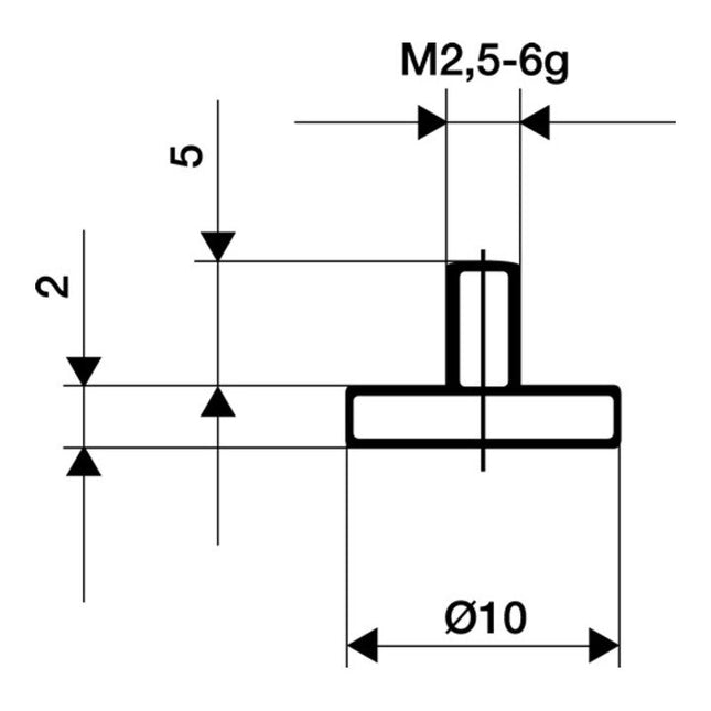 KÄFER Messeinsatz Ø 20 mm plan ( 4000851636 )