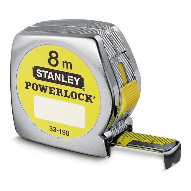 Miara kieszonkowa STANLEY PowerLock(R) długość 8 m szerokość 25 mm mm/cm ( 4000855130 )