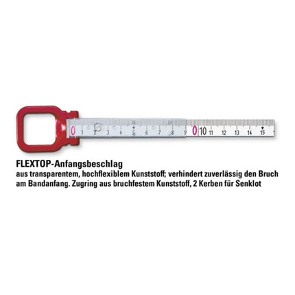 BMI Ruban à étrier ERGOLINE longueur 50 m largeur de bande 13 mm ( 4000855856 )