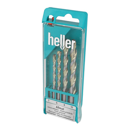 Juego de brocas universales HELLER Allmat de 4 piezas Ø 5, 6, 8, 10 mm ( 4000864358 )