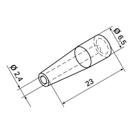 Punta desoldadora ERSA VAC X antiestática ( 4000872563 )
