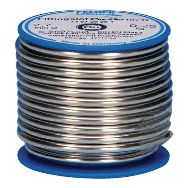 FELDER Fittings solder Cu-Rotin(R)3 2.7 mm ( 4000872720 )