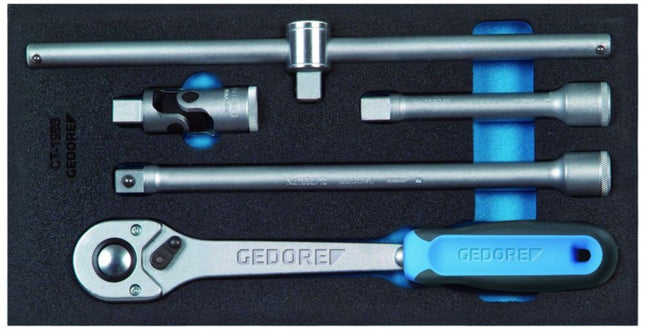GEDORE moduł narzędziowy 1500 CT1-1993 T 5-częściowy moduł 1/3 ( 4000881209 )