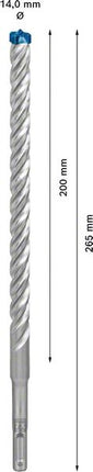 Wiertarka udarowa BOSCH Expert SDS-7X Ø 14,0 mm długość robocza 200 mm 265 mm ( 4000909956 )