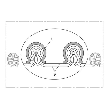 NORRES Tuyau d'aspiration CP HiTex 481 Ø intérieur 80 mm ( 4501400481 )