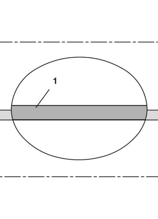 Manguera de presión NORRES NORFLEX® PUR 401 FOOD Ø interior 4 mm Ø exterior 8,00 mm (4501401336)