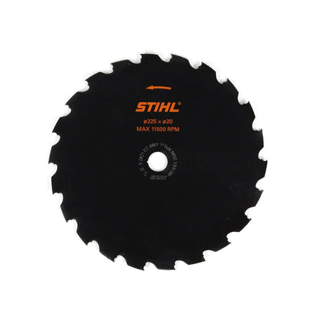 Stihl MZ 225-22 HP Kreissägeblatt Meißelzahn High Performance für Motorsensen 225 x 20 x 1 mm 22 Zähne - Toolbrothers