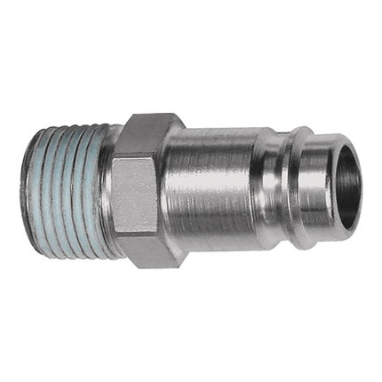 RIEGLER Stecknippel Stahl gehärtet/vern. Stecker DN 10 ( 4588880950 )