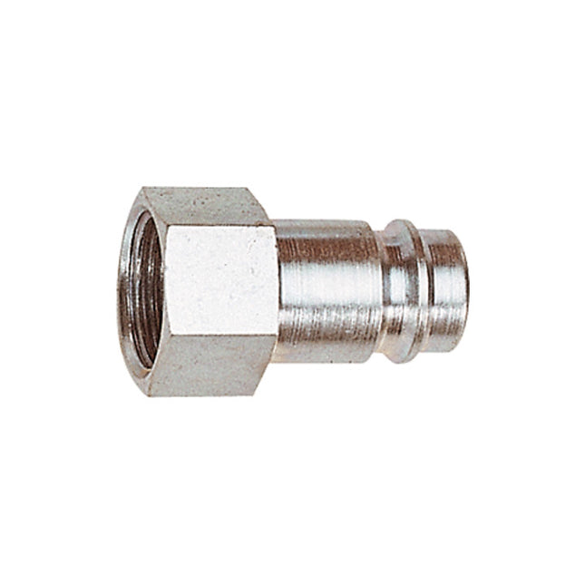 RIEGLER Stecknippel Stahl gehärtet/vern. Stecker DN 10 ( 4588880954 )