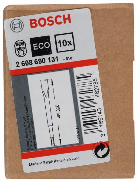 Cincel plano BOSCH SDS-plus longitud total 250 mm recto ( 8000341233 )