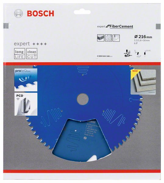 BOSCH Circular saw blade Outer Ø 216 mm Number of teeth 6 TCG ( 8000341981 )