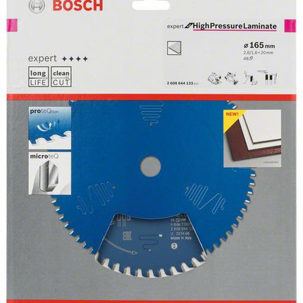 BOSCH Hoja de sierra circular Ø exterior 165 mm Número de dientes 48 HLTCG ( 8000342150 )