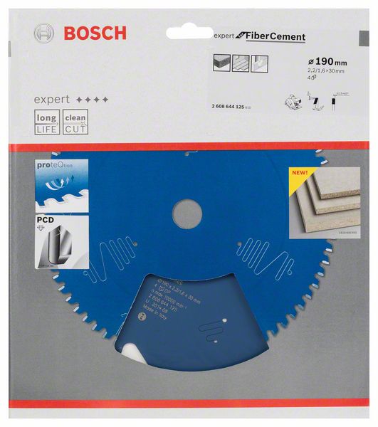 BOSCH Circular saw blade Outer Ø 190 mm Number of teeth 4 TCG ( 8000342217 )