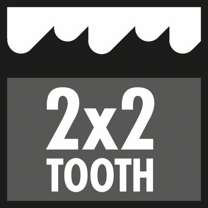 BOSCH Lama per sega circolare S 1136 CHF Lunghezza 225 mm Larghezza 25 mm ( 8000343790 )