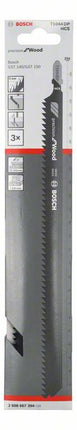 BOSCH jigsaw blade T 1044 DP Precision for Wood L.250mm tooth pitch 4mm ( 8000346003 )