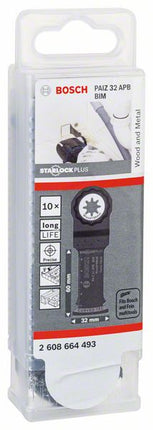 BOSCH Hoja de sierra de inmersión PAIZ 32 APB Anchura 32 mm Profundidad de inmersión 60 mm ( 8000346225 )