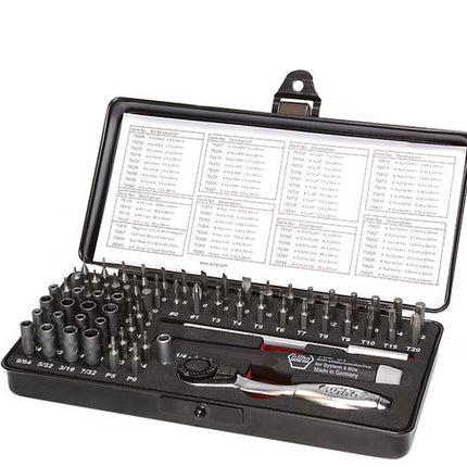 WIHA precision mechanic bit set 7000SK65ESD 66-piece set with C4 bits ( 8000378984 )