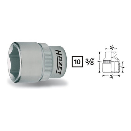 Toma HAZET 880 3/8 ″ hexagonal ( 8000466453 )