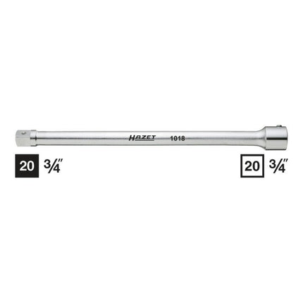 HAZET extension 1018 3/4 ″ length 400 mm ( 8000467330 )