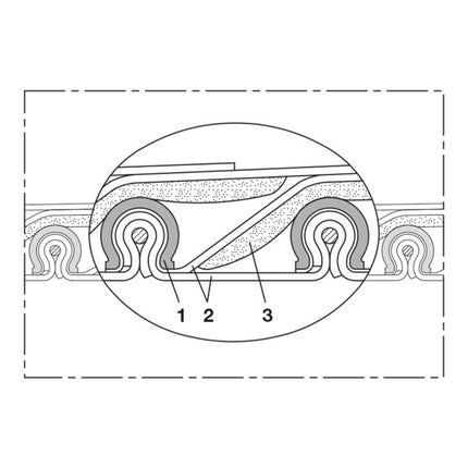 Manguera de aspiración y soplado NORRES TIMBERDUC(R) PUR 531 AS Ø interior 100-102 mm ( 8000479670 )