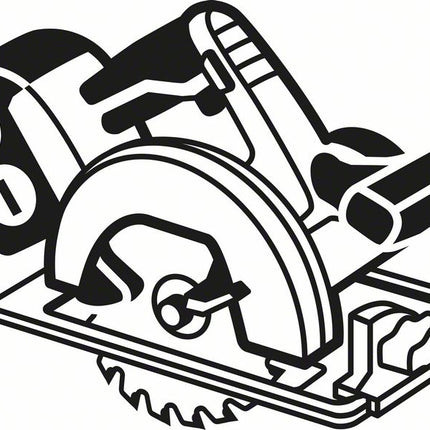 BOSCH Kreissägeblatt Außen-Ø 165 mm Zähnezahl 4 TCG ( 8000587017 )
