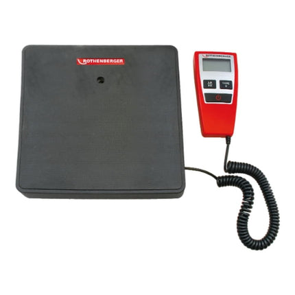 ROTHENBERGER refrigerant scale ROSCALE 120 Weighing range 0-120 kg ( 8000739578 )