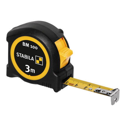 STABILA BM 100 cinta métrica de bolsillo Longitud 3 m Anchura 16 mm mm/mm ( 8000911834 )