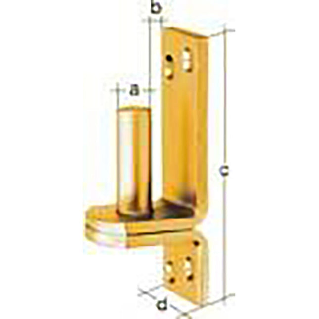 GAH morsetto DI su piastra 10x10mm ( 8001586370 )