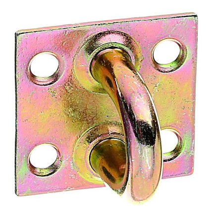 GAH occhiello su piastra larghezza grillo 27,5 mm altezza grillo 27 mm grillo Ø 7 mm ( 8002512529 )