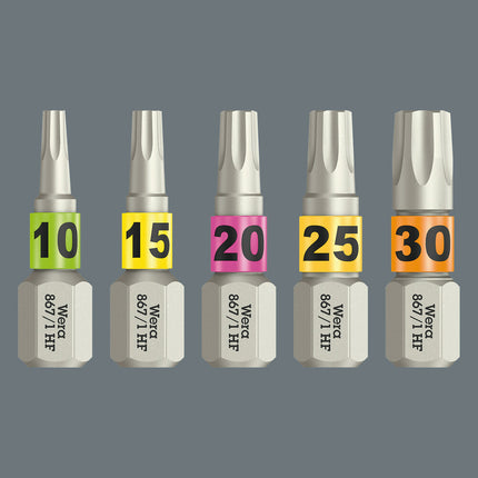 WERA Bit 867 TORX(R) HF 1/4 ″ TX 30 Length 25 mm ( 8002899414 )