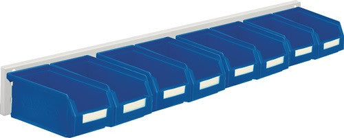 RASTERPLAN Jeu de boîtes de rangement ouvertes  H100xl920xP180mm tôle d'acier/polyéthyl. ( 9000428236 )