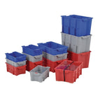 LA-KA-PE Contenedor apilable giratorio PP azul ( 9000446191 )