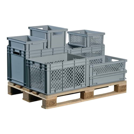 Contenedor apilable de transporte LOCKWEILER L600xA400xA340mm ( 9000447867 )