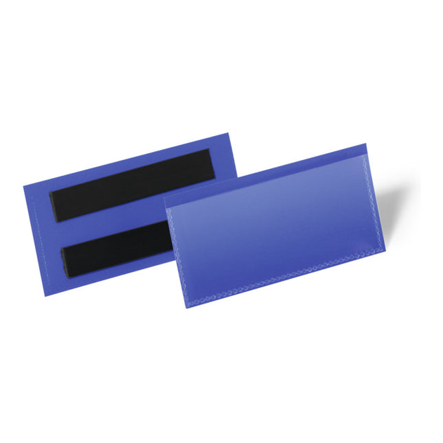 Bolsillo para etiquetas DURABLE W100xH38mm azul ( 9000451000 )