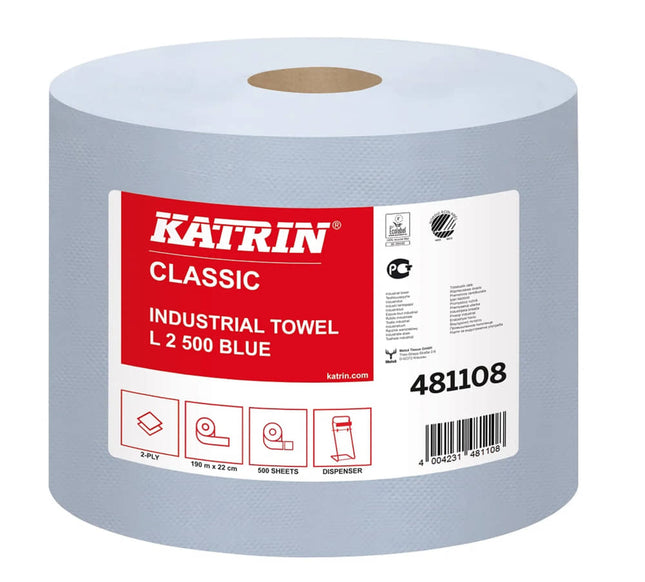 ELOS rollo de paño de limpieza Katrin Classic L 2 L360xA220aprox. mm ( 9000469048 )