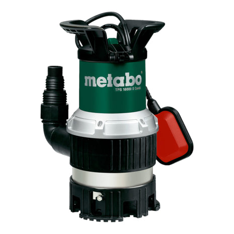 Metabo TPS 16000 S COMBI Pompe immergée Combi ( 0251600000 ) 16000 l/h 9,5 m de hauteur d'élévation