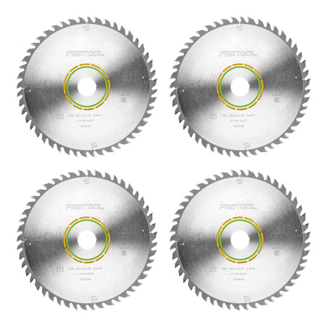 Festool HW 230x2,5x30 W48 circular saw blade WOOD FINE CUT 4 pcs. ( 4x 500648 ) 230 x 2,5 x 30 mm 48 teeth for solid wood, coated, veneered panels