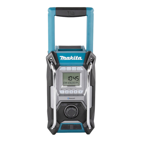 Makita MR 002 GZ Radio à batterie rechargeable 12 V - 40 V max CXT LXT XGT FM 3,5 mm AUX USB IP65 Solo - sans batterie, sans chargeur.