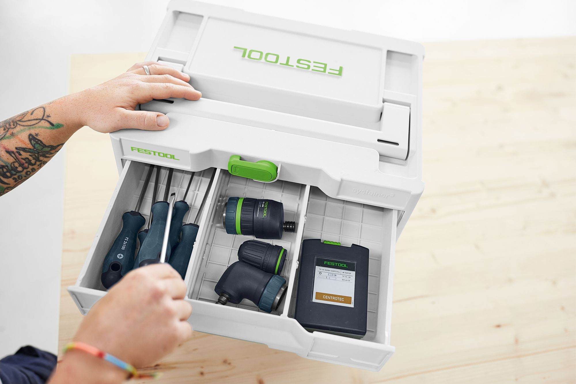 Festool SYS3 SORT 2 M 337 Sortainer 577770  2 - toolbrothers