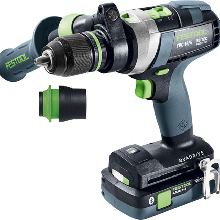 Festool Taladro percutor a batería TPC 18/4 5.0/4.0 I-Plus QUADRIVE (577651)