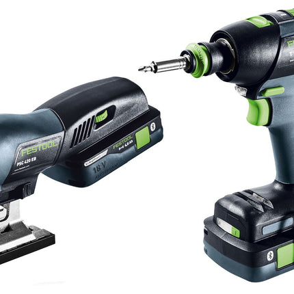 Festool T 18+3/PSC 420 HPC I-Set conjunto de montaje batería (577630)
