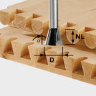 Festool HW S8 D16/13,5/15° Grat-/Zinkenfräser ( 490993 ) für OF 900, OF 1000, OF 1010, OF 1010 R, OF 1400, OF 2000, OF 2200