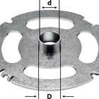 Festool KR-D 19,05/OF 2200 Kopierring ( 495340 ) für OF 2200