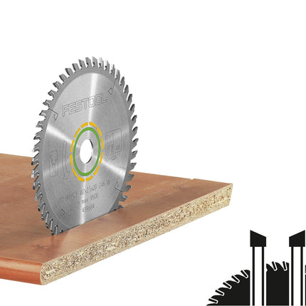 Hoja de sierra circular Festool HW 260x2,5x30 W80 WOOD FINE CUT (494605) para KS 120, KS 88