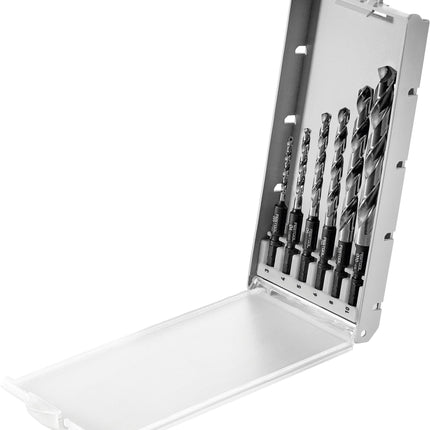 Cassette de perçage Festool BKS SYS3 D3-10 HSS CE (577402) pour perceuse-visseuse sans fil et perceuse à percussion sans fil Festool avec support FastFix et mandrin WH-CE CENTROTEC